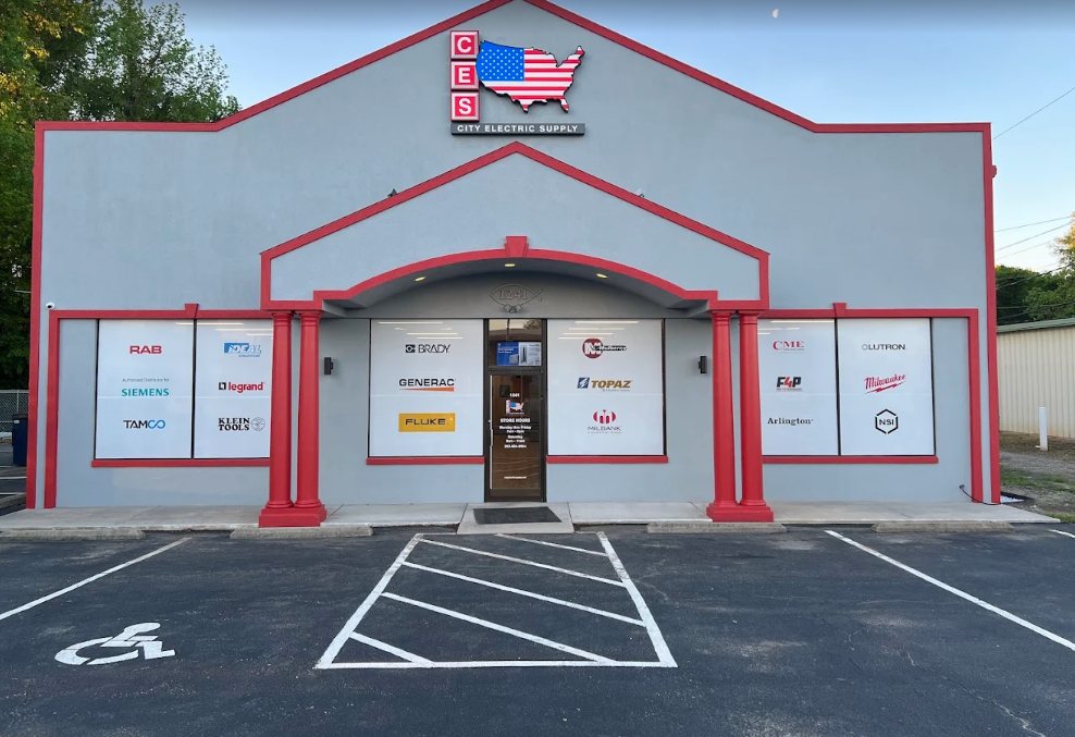 City Electric Supply Rocky Mount branch storefront at 1241 Independence Dr